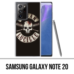 Coque Samsung Galaxy Note 20 - Walking Dead Logo Negan Lucille