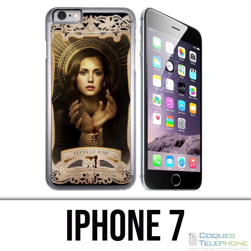 Coque iPhone 7 - Vampire Diaries Elena