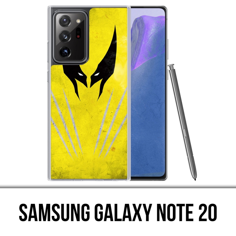 Funda Samsung Galaxy Note 20 - Xmen Wolverine Art Design