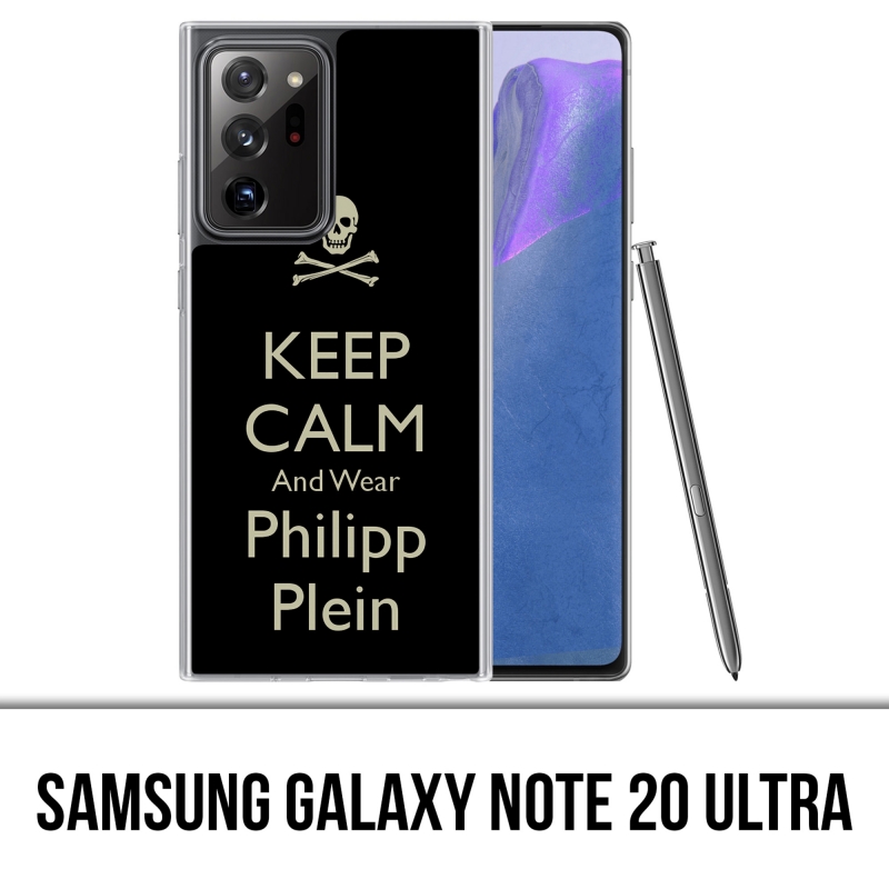 Custodia per Samsung Galaxy Note 20 Ultra - Mantieni la calma Philipp Plein