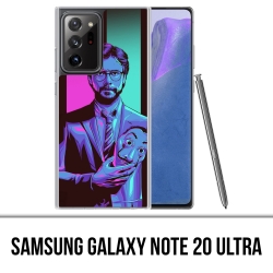 Funda Samsung Galaxy Note 20 Ultra - La Casa De Papel - Professor Neon