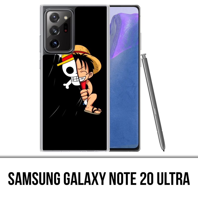 Funda Samsung Galaxy Note 20 Ultra - One Piece Baby Luffy Flag