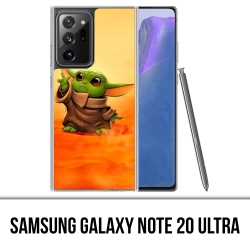 Custodia per Samsung Galaxy Note 20 Ultra - Star Wars Baby Yoda Fanart