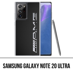 Custodia per Samsung Galaxy Note 20 Ultra - Logo Amg Carbon