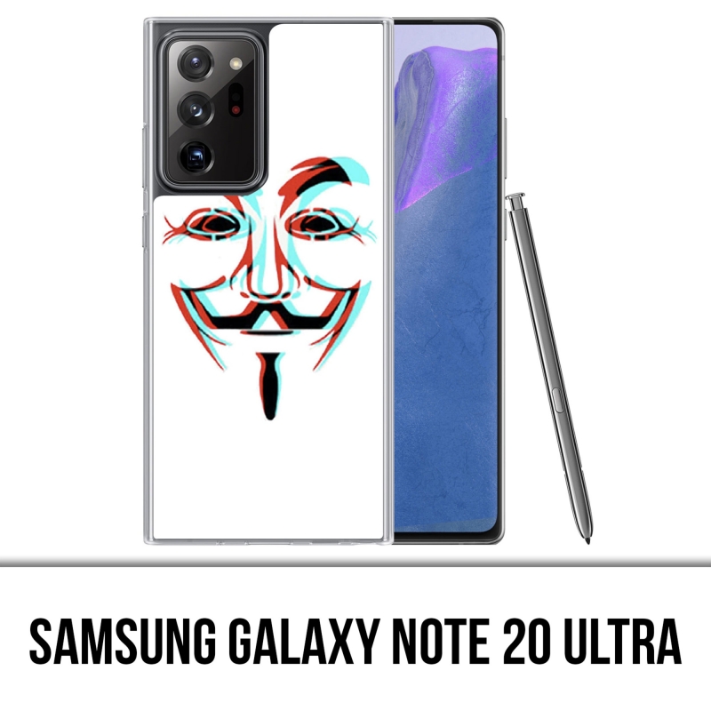 Coque Samsung Galaxy Note 20 Ultra - Anonymous 3D