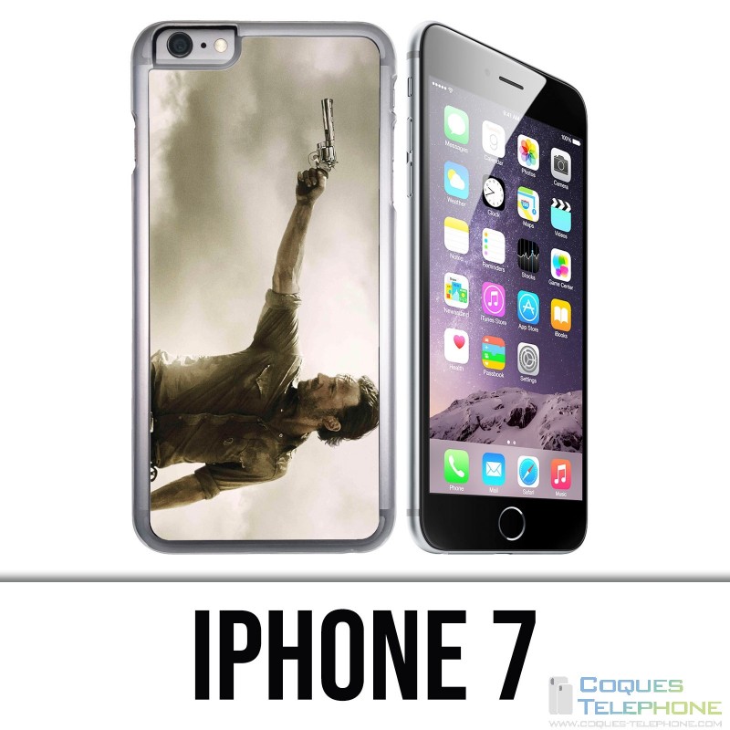 Coque iPhone 7 - Walking Dead Gun