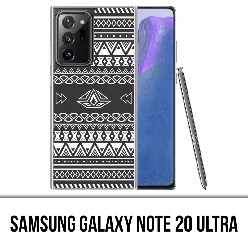 Coque Samsung Galaxy Note 20 Ultra - Azteque Gris