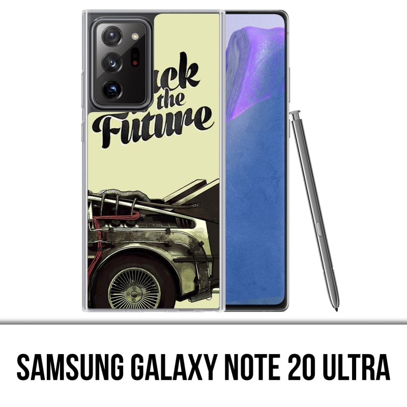 Coque Samsung Galaxy Note 20 Ultra - Back To The Future Delorean