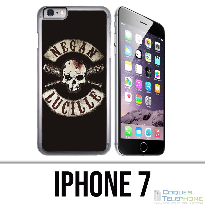 Custodia per iPhone 7 - Walking Dead Logo Negan Lucille