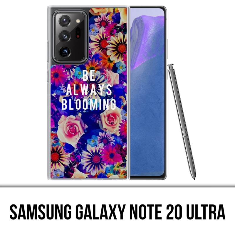 Samsung Galaxy Note 20 Ultra case - Be Always Blooming