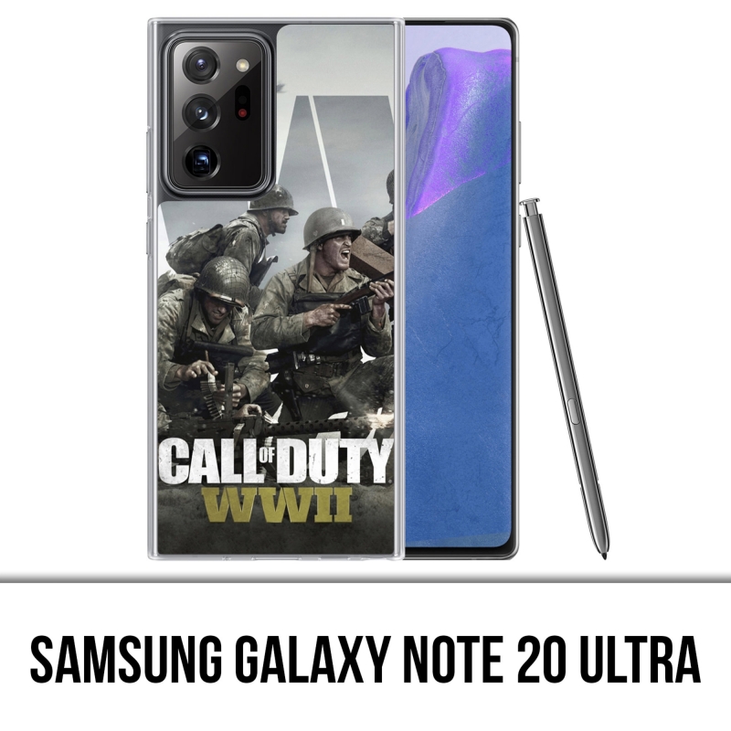 Custodia per Samsung Galaxy Note 20 Ultra - Caratteri Call Of Duty Ww2