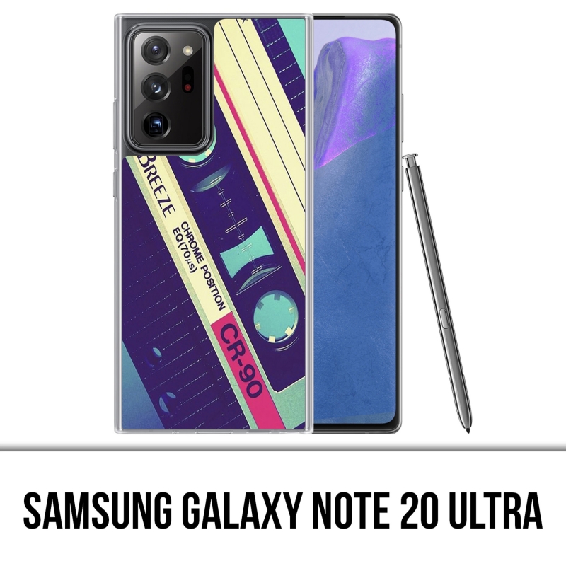 Custodia per Samsung Galaxy Note 20 Ultra - Audio Cassetta Sound Breeze