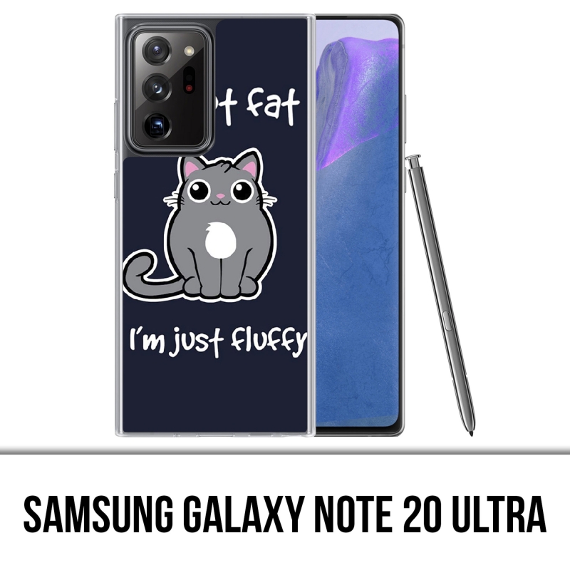 Custodia per Samsung Galaxy Note 20 Ultra - Chat non grassa ma soffice