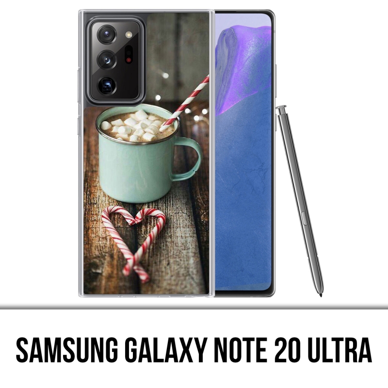 Custodia per Samsung Galaxy Note 20 Ultra - Marshmallow al cioccolato caldo