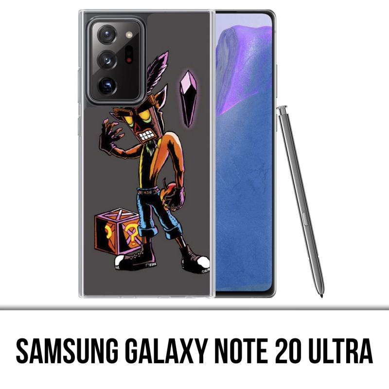 Funda Samsung Galaxy Note 20 Ultra - Máscara Crash Bandicoot