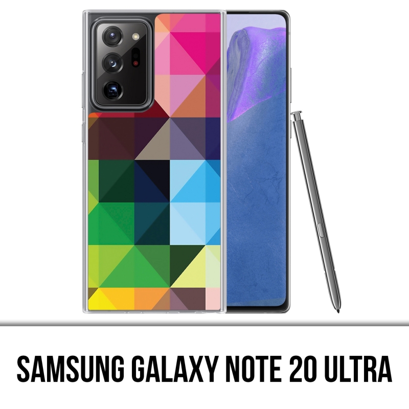 Coque Samsung Galaxy Note 20 Ultra - Cubes-Multicolores