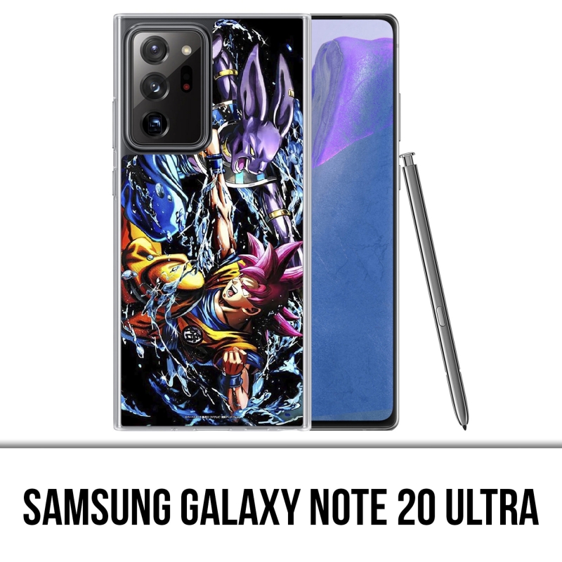 Funda Samsung Galaxy Note 20 Ultra - Dragon Ball Goku Vs Beerus