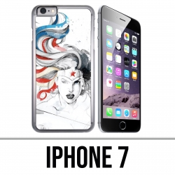 Funda iPhone 7 - Wonder Woman Art Design