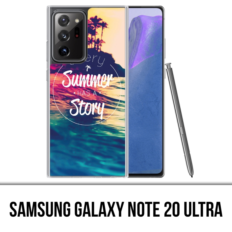 Samsung Galaxy Note 20 Ultra Case - Jeder Sommer hat Geschichte