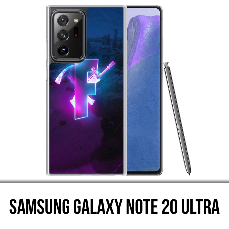 Coque Samsung Galaxy Note 20 Ultra - Fortnite Logo Glow