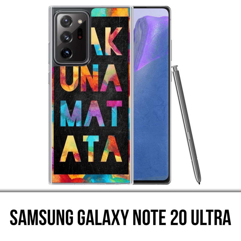 Coque Samsung Galaxy Note 20 Ultra - Hakuna Mattata