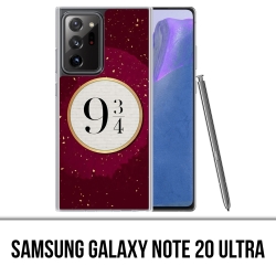 Coque Samsung Galaxy Note 20 Ultra - Harry Potter Voie 9 3 4