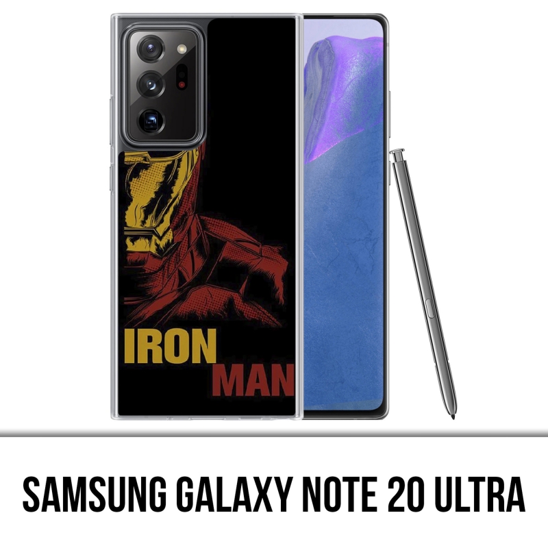 Coque Samsung Galaxy Note 20 Ultra - Iron Man Comics