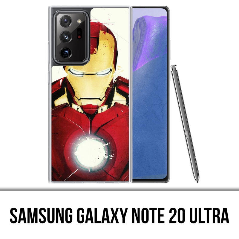 Samsung Galaxy Note 20 Ultra Case - Iron Man Paintart