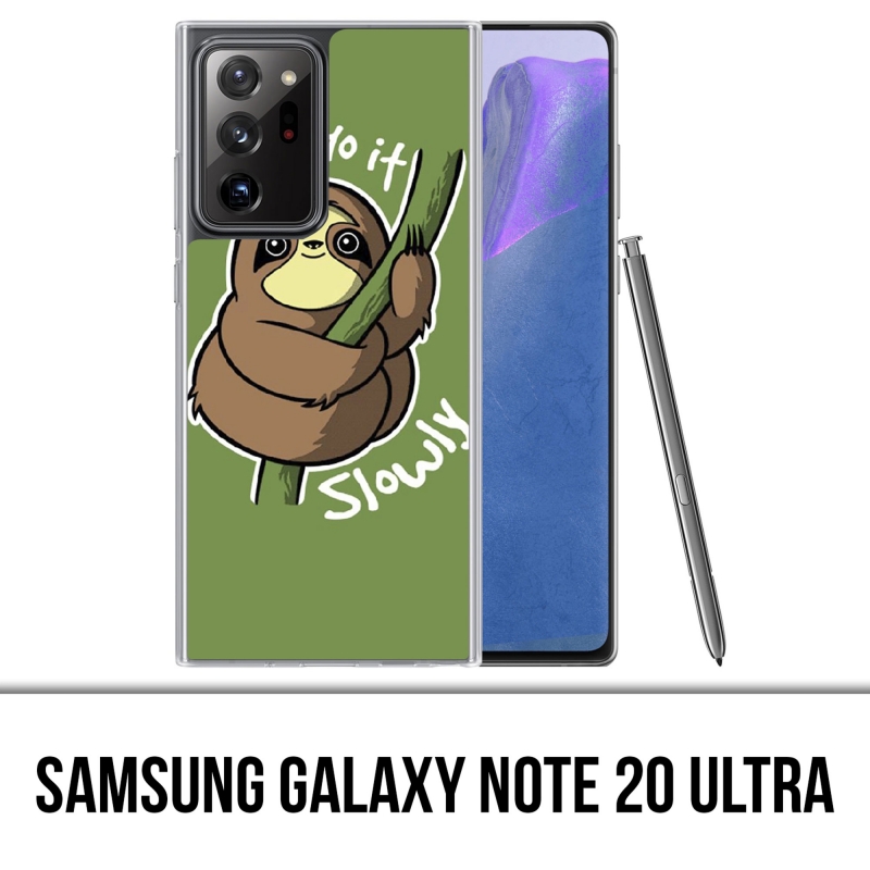 Coque Samsung Galaxy Note 20 Ultra - Just Do It Slowly