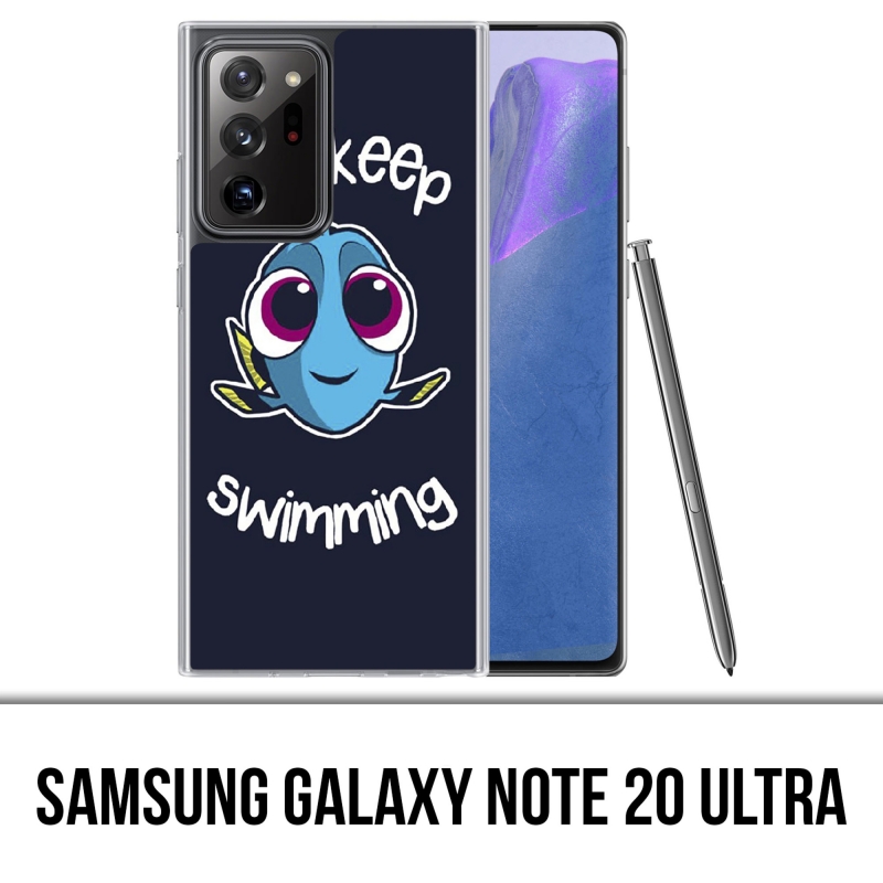 Samsung Galaxy Note 20 Ultra Case - Schwimmen Sie einfach weiter