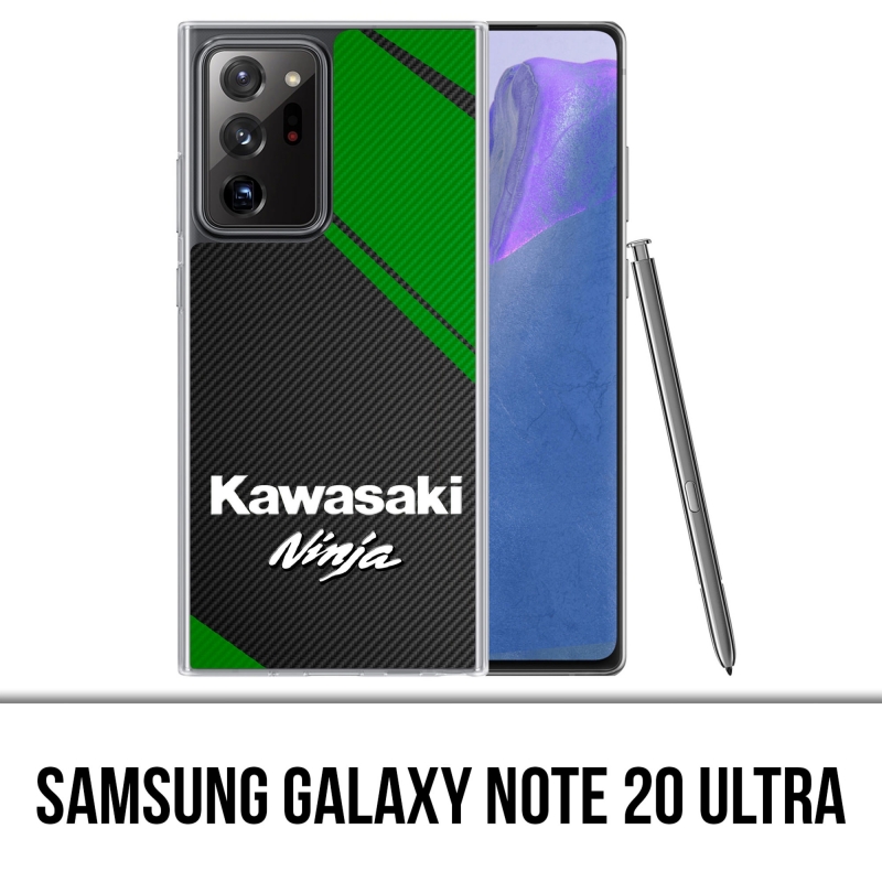 Custodia per Samsung Galaxy Note 20 Ultra - Logo Kawasaki Ninja