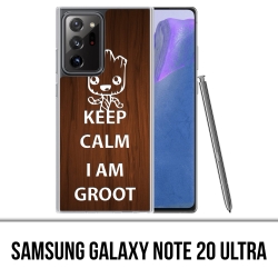 Coque Samsung Galaxy Note 20 Ultra - Keep Calm Groot
