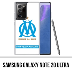 Samsung Galaxy Note 20 Ultra Case - Om Marseille Logo White