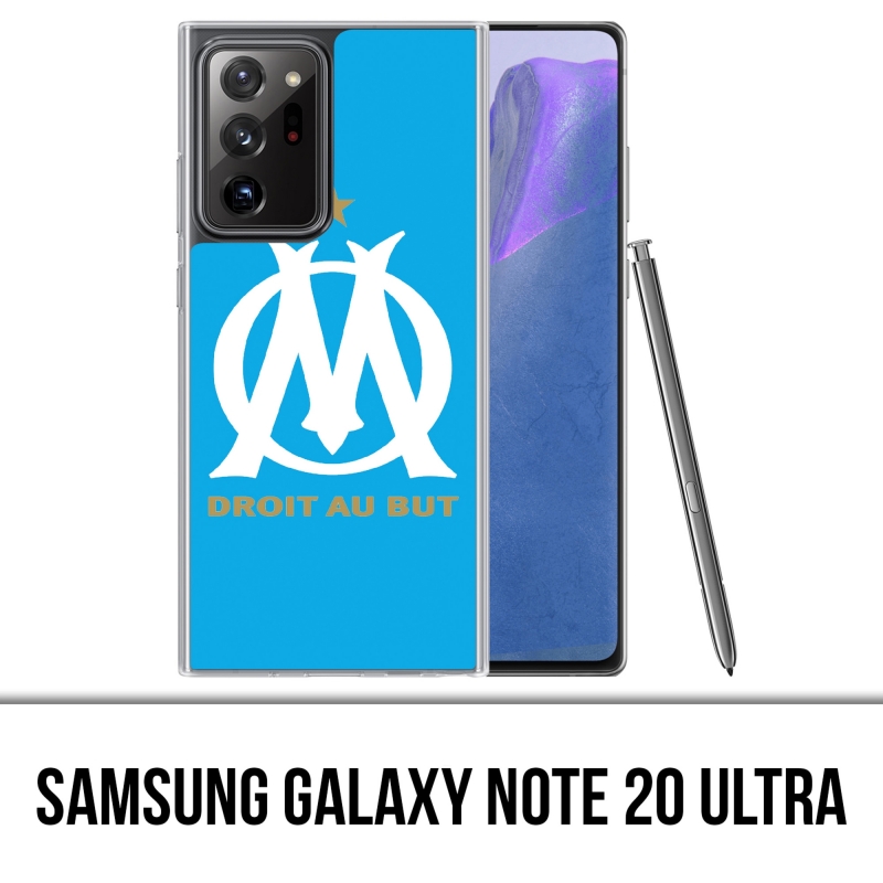 Funda Samsung Galaxy Note 20 Ultra - Om Marseille Logo Azul