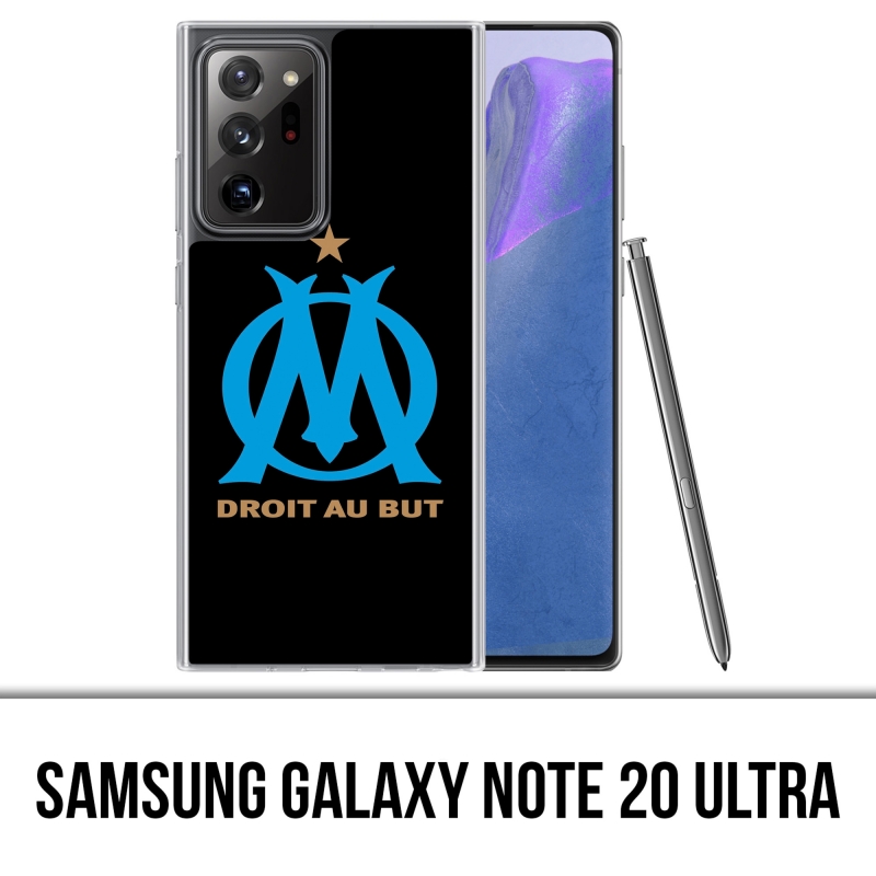 Funda Samsung Galaxy Note 20 Ultra - Om Marseille Logo Negra