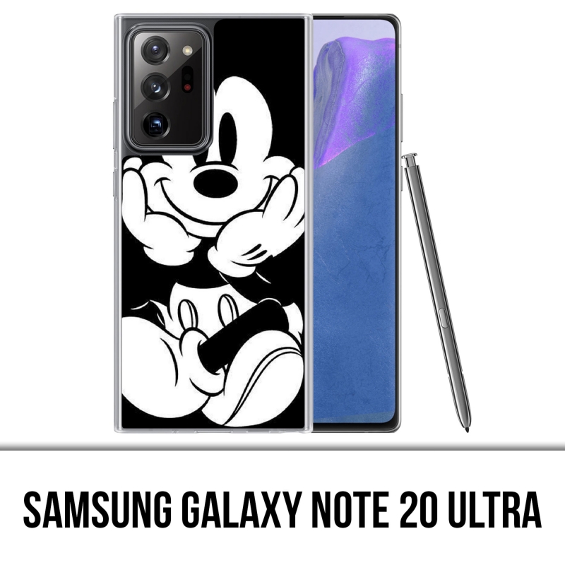 Custodia per Samsung Galaxy Note 20 Ultra - Topolino bianco e nero