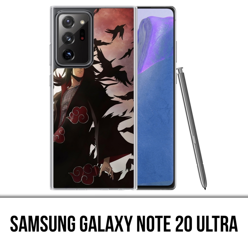 Coque Samsung Galaxy Note 20 Ultra - Naruto-Itachi-Corbeaux