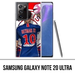 Custodia per Samsung Galaxy Note 20 Ultra - Neymar Psg Cartoon