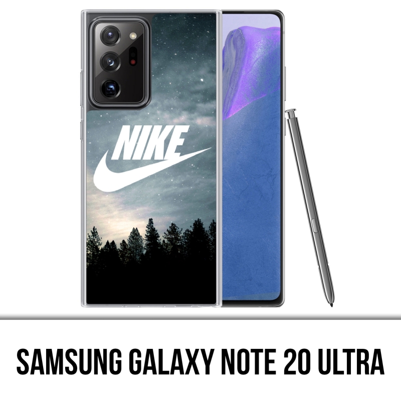 Coque Samsung Galaxy Note 20 Ultra - Nike Logo Wood