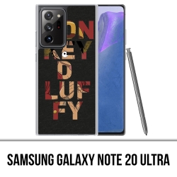 Custodia per Samsung Galaxy Note 20 Ultra - One Piece Monkey D Luffy