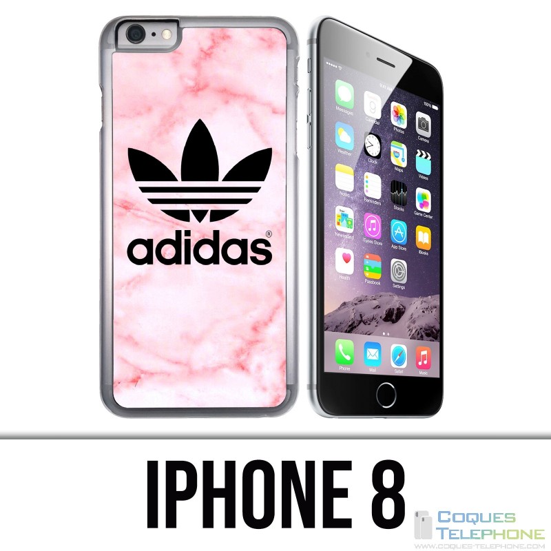 IPhone 8 case - Adidas Marble Pink