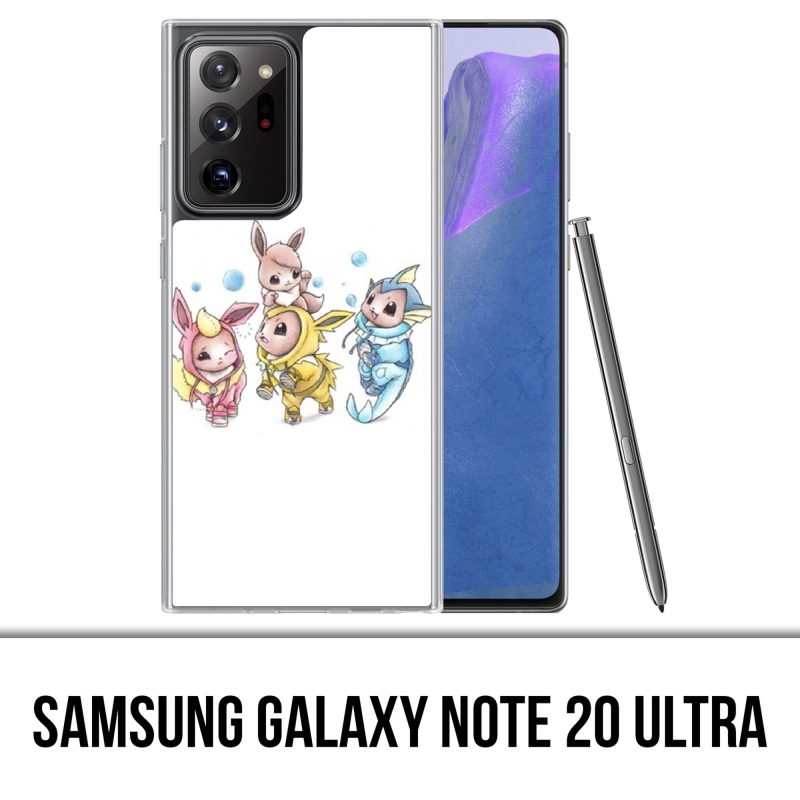 Custodia per Samsung Galaxy Note 20 Ultra - Pokémon Baby Eevee Evolution