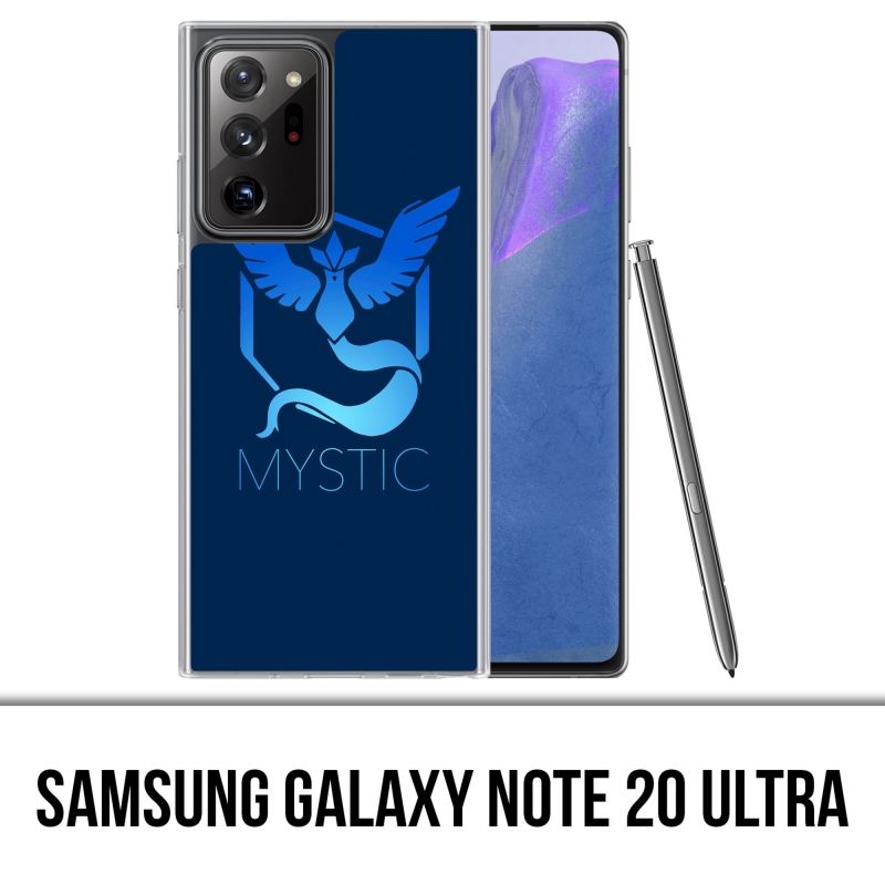 Custodia per Samsung Galaxy Note 20 Ultra - Pokémon Go Team Msytic Blue