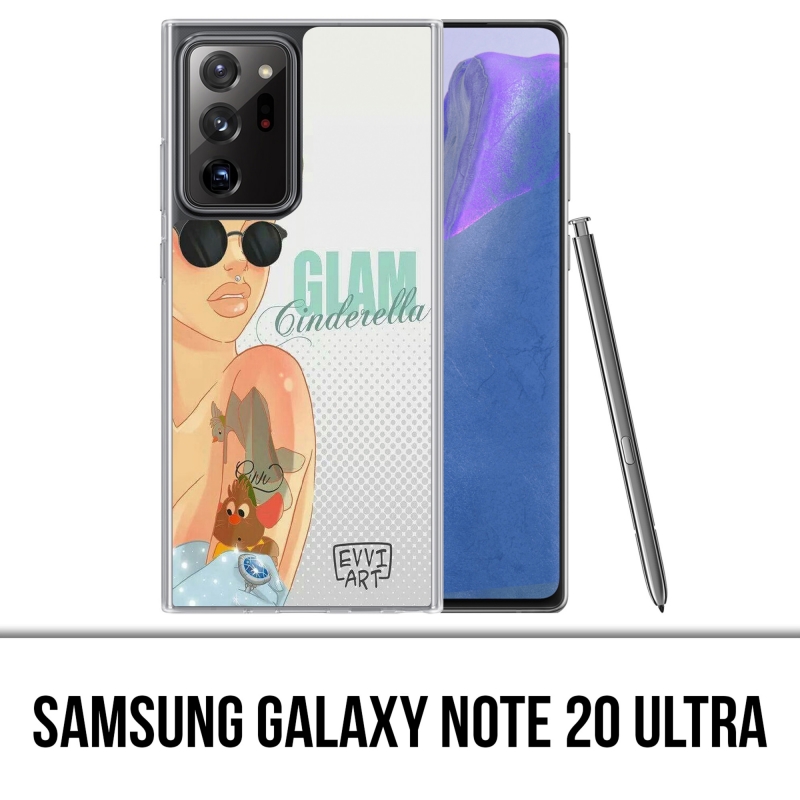 Coque Samsung Galaxy Note 20 Ultra - Princesse Cendrillon Glam