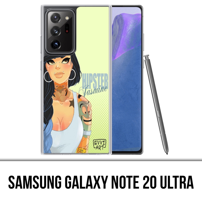 Custodia per Samsung Galaxy Note 20 Ultra - Disney Princess Jasmine Hipster