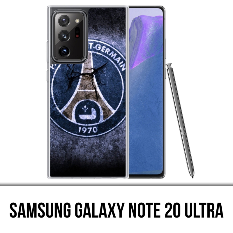 Coque Samsung Galaxy Note 20 Ultra - Psg Logo Grunge