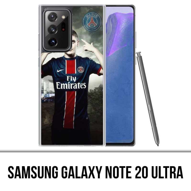 Coque Samsung Galaxy Note 20 Ultra - Psg Marco Veratti