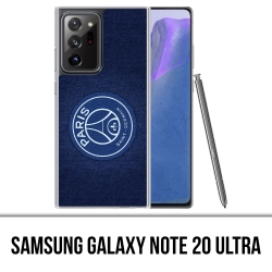 Coque Samsung Galaxy Note 20 Ultra - Psg Minimalist Fond Bleu