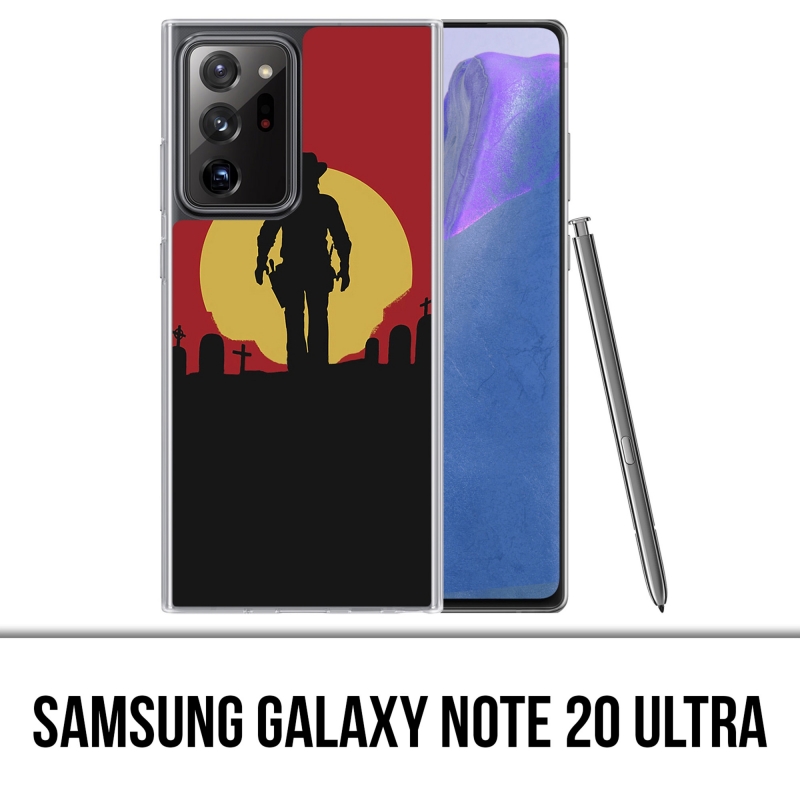 Coque Samsung Galaxy Note 20 Ultra - Red Dead Redemption Sun