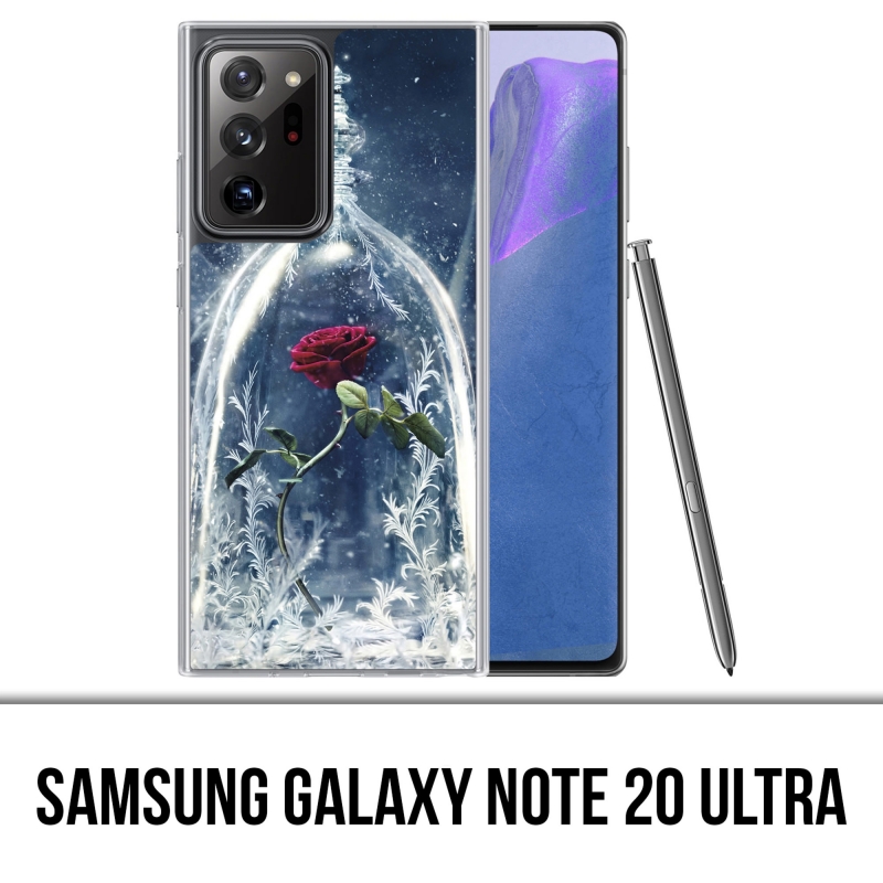 Funda Samsung Galaxy Note 20 Ultra - La Bella y la Bestia Rosa